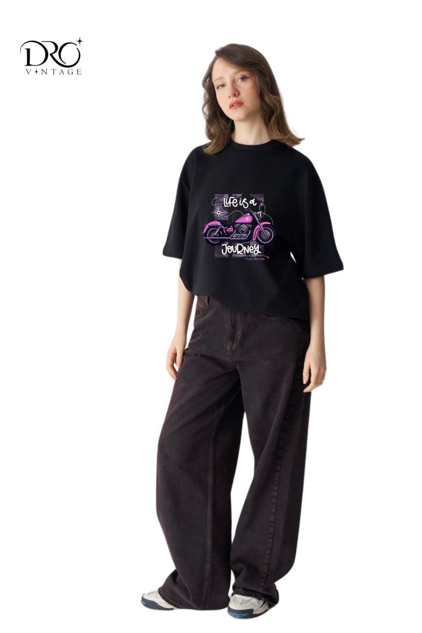 Dro Vintage Life is a Journey T-Shirt